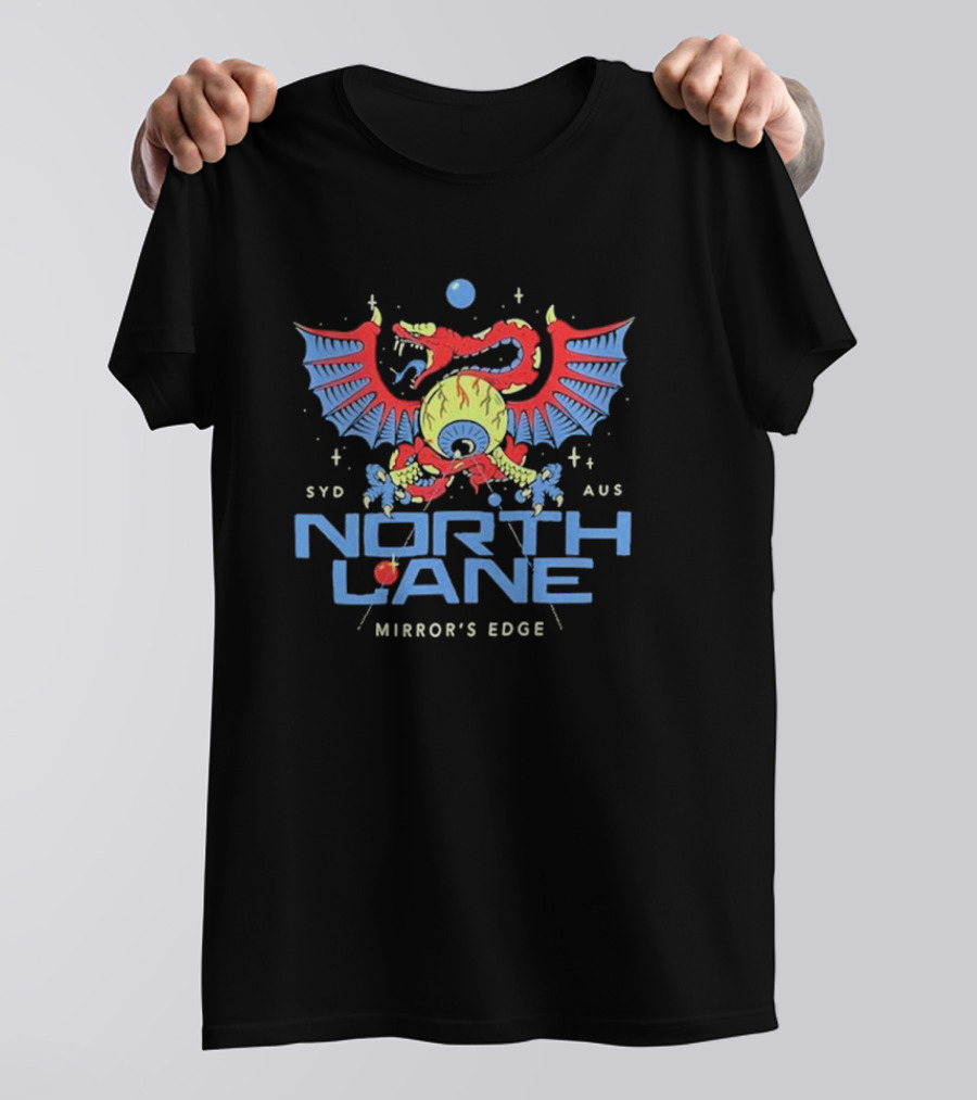 Northlane Mirror's Edge Dragon Eye Syd Aus T-Shirt
