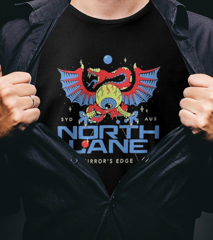 Northlane Mirror's Edge Dragon Eye Syd Aus T-Shirt