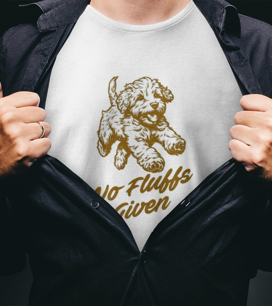 No Fluffs Given Puppy T-Shirt