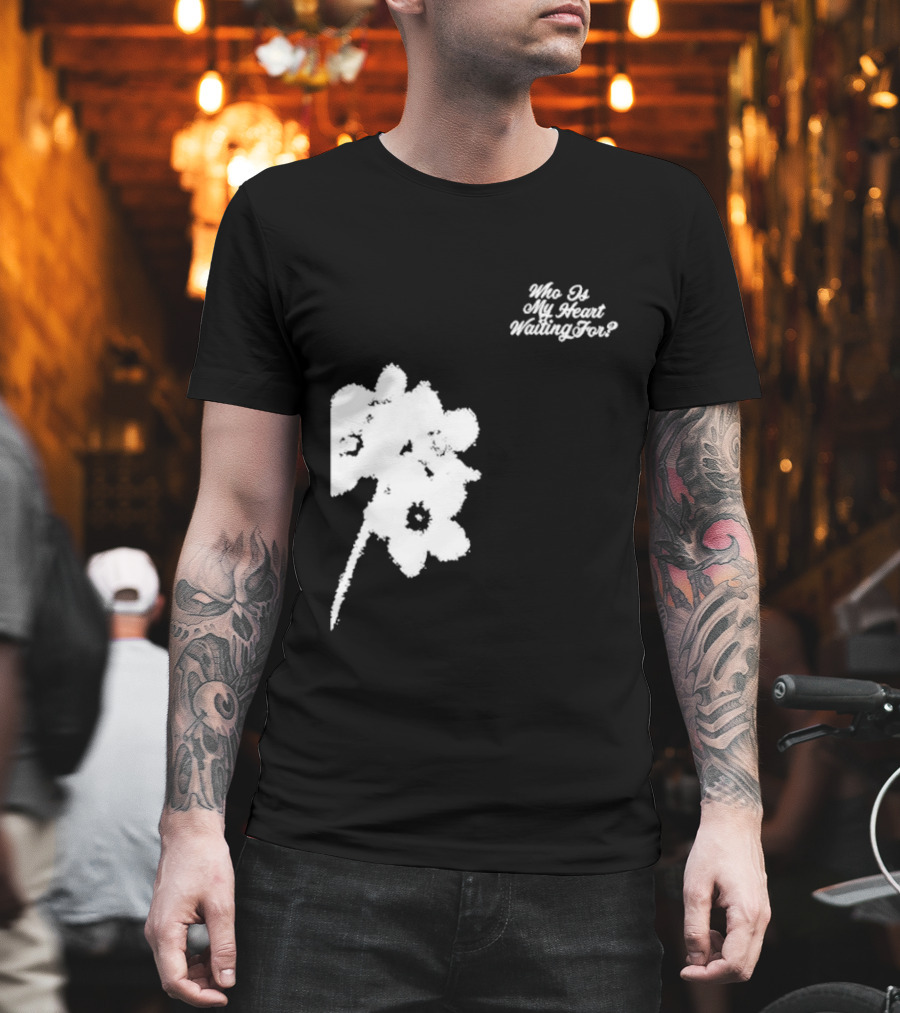 Park Jimin Who Is My Heart Waiting For Floral T-Shirt