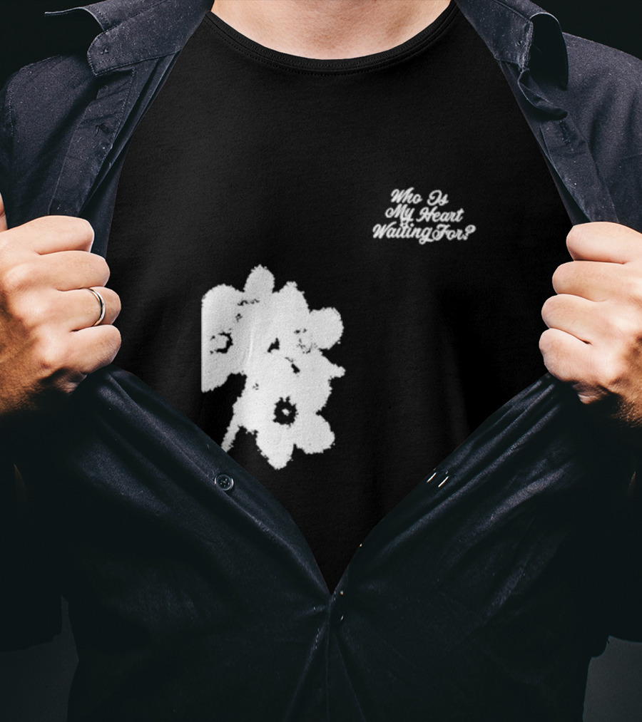 Park Jimin Who Is My Heart Waiting For Floral T-Shirt