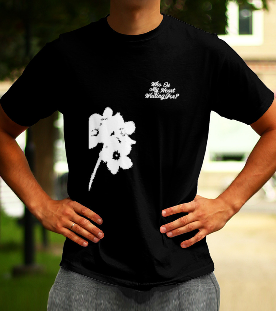 Park Jimin Who Is My Heart Waiting For Floral T-Shirt