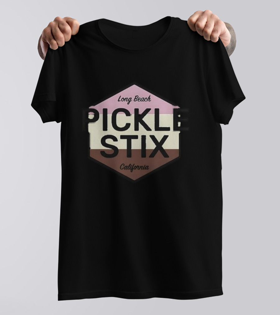 Long Beach Pickle Stix California Neapolitan Surfboards Concert T-Shirt