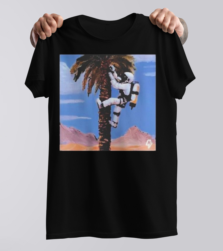Reasonable Doubt S02 Mckinley Freeman Astronaut Climbing Palm T-Shirt