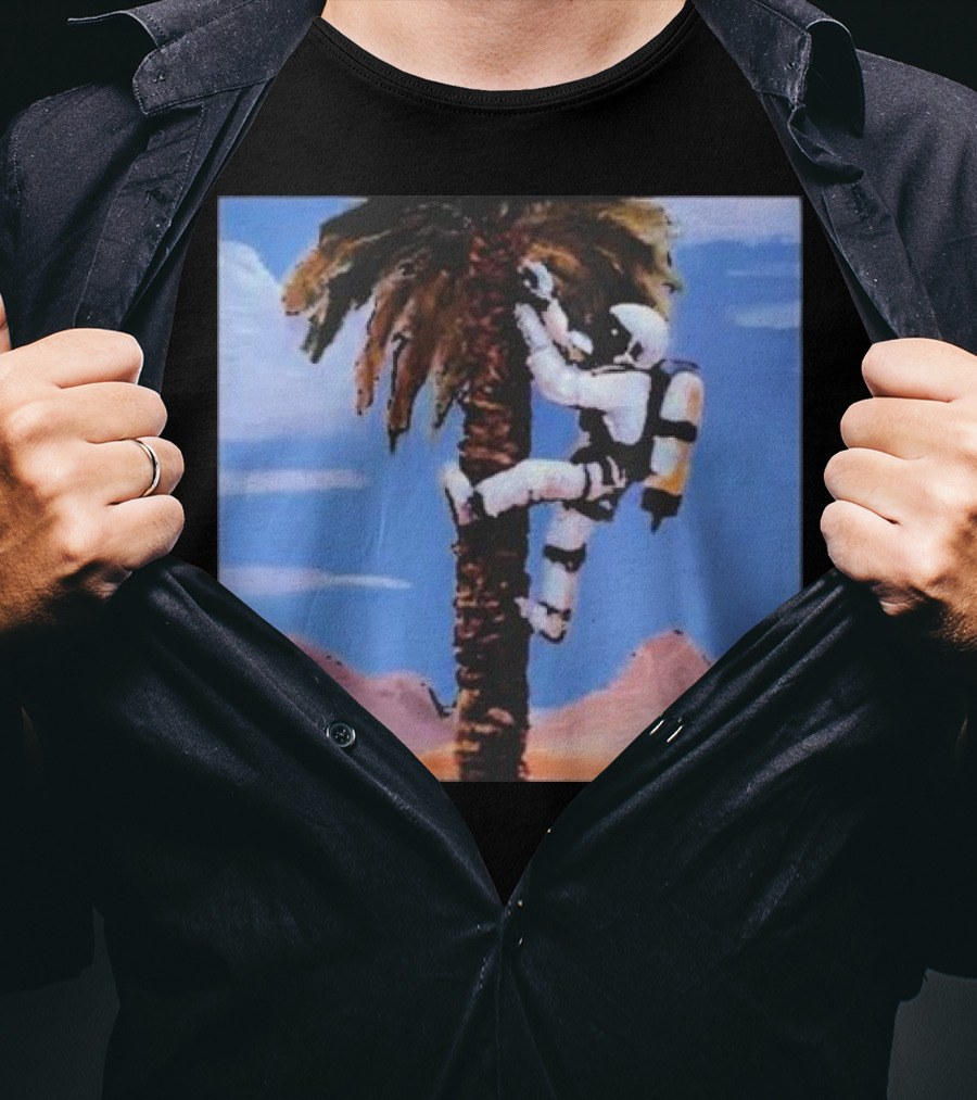 Reasonable Doubt S02 Mckinley Freeman Astronaut Climbing Palm T-Shirt