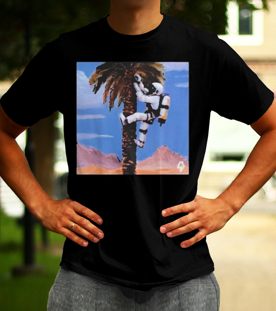 Reasonable Doubt S02 Mckinley Freeman Astronaut Climbing Palm T-Shirt