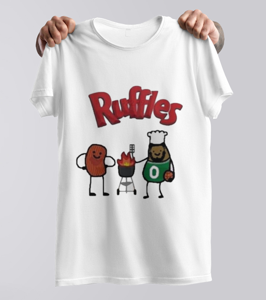 Ruffles Jayson Potatum Chef BBQ Basketball T-Shirt