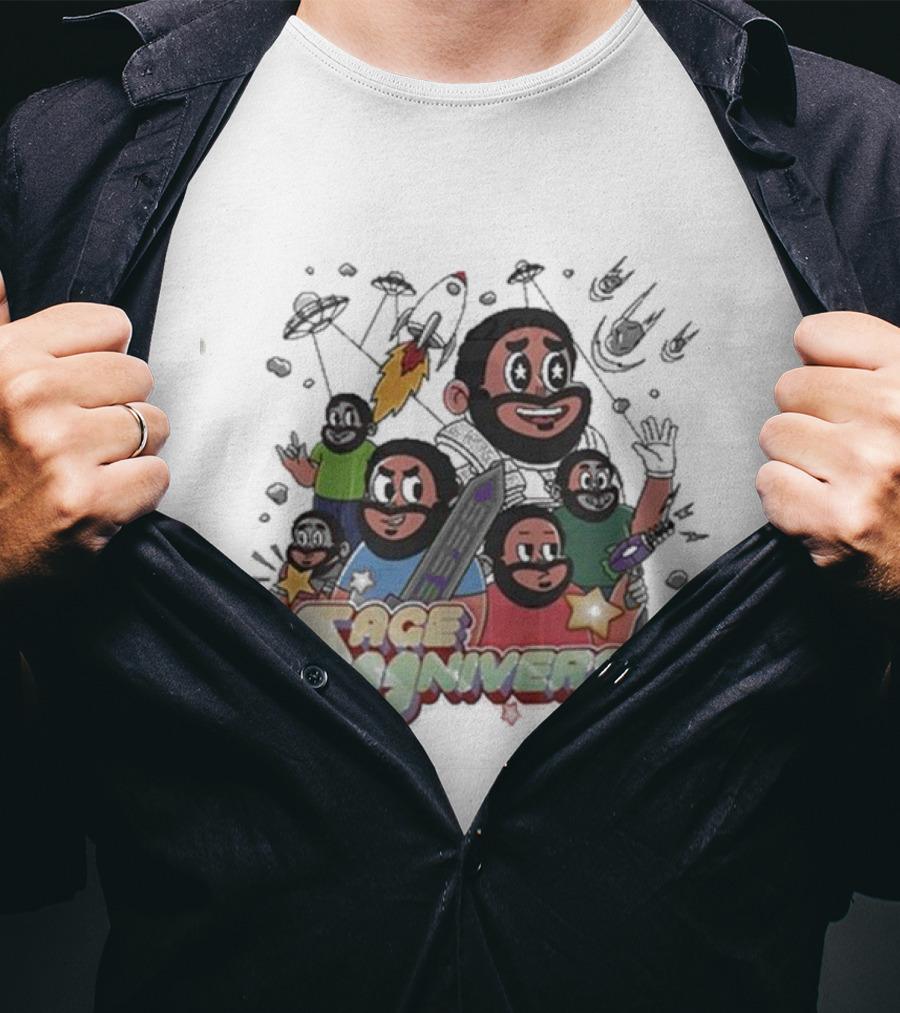 Sage Universe Multiverse Joyful Faces And Adventures T-Shirt