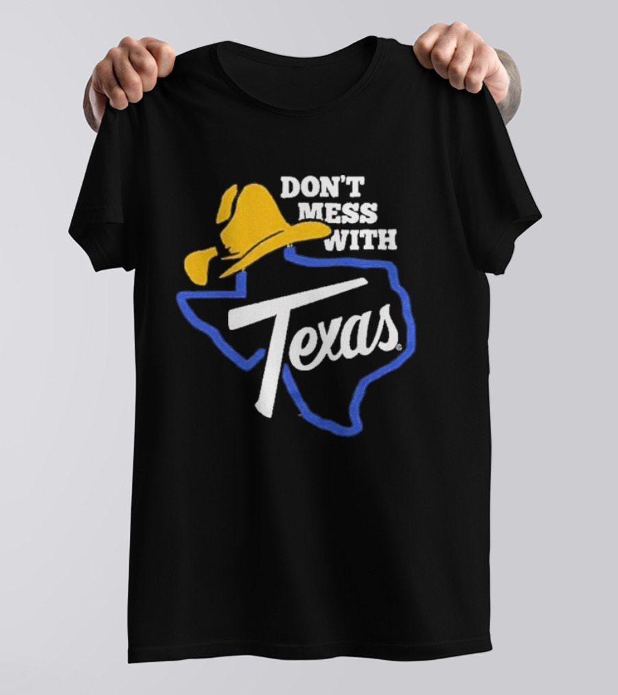 Don't Mess With Texas State Bobcats Football Cowboy T-Shirt