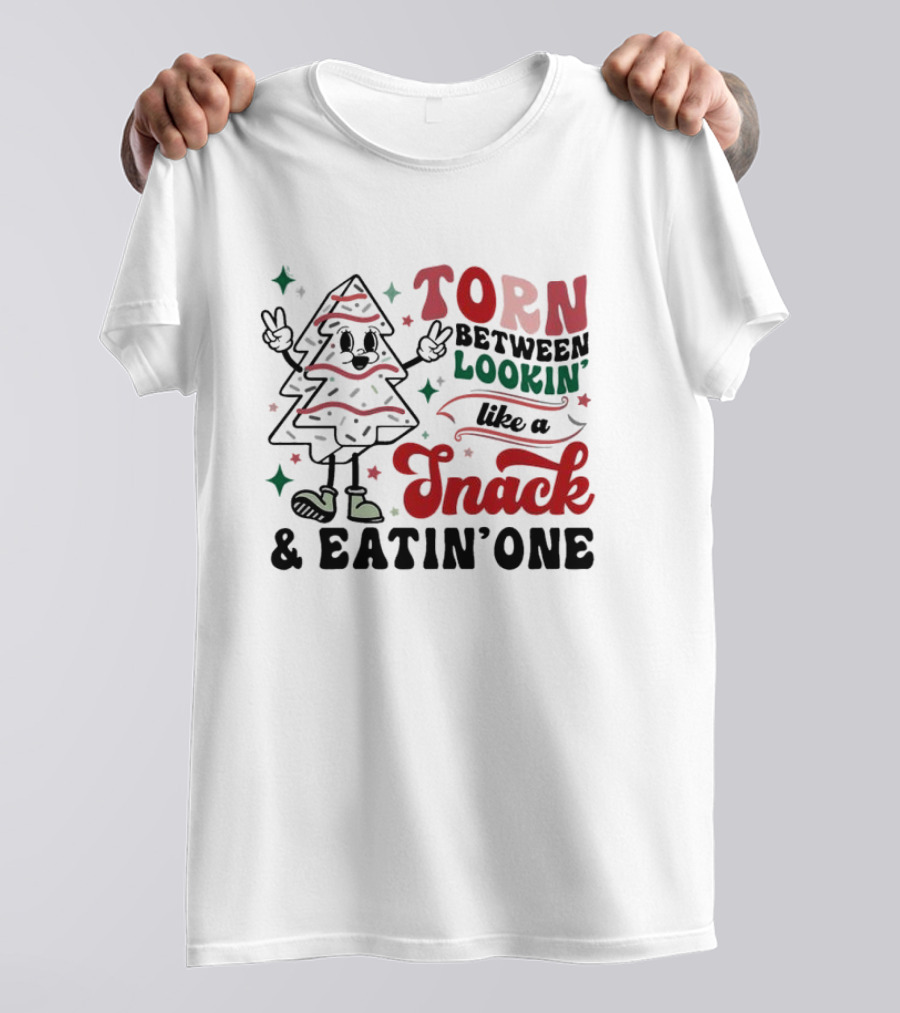 “Colorful Playful Ambivalence Torn Between Lookin Like A Snack And Eatin Bright Design” T-Shirt