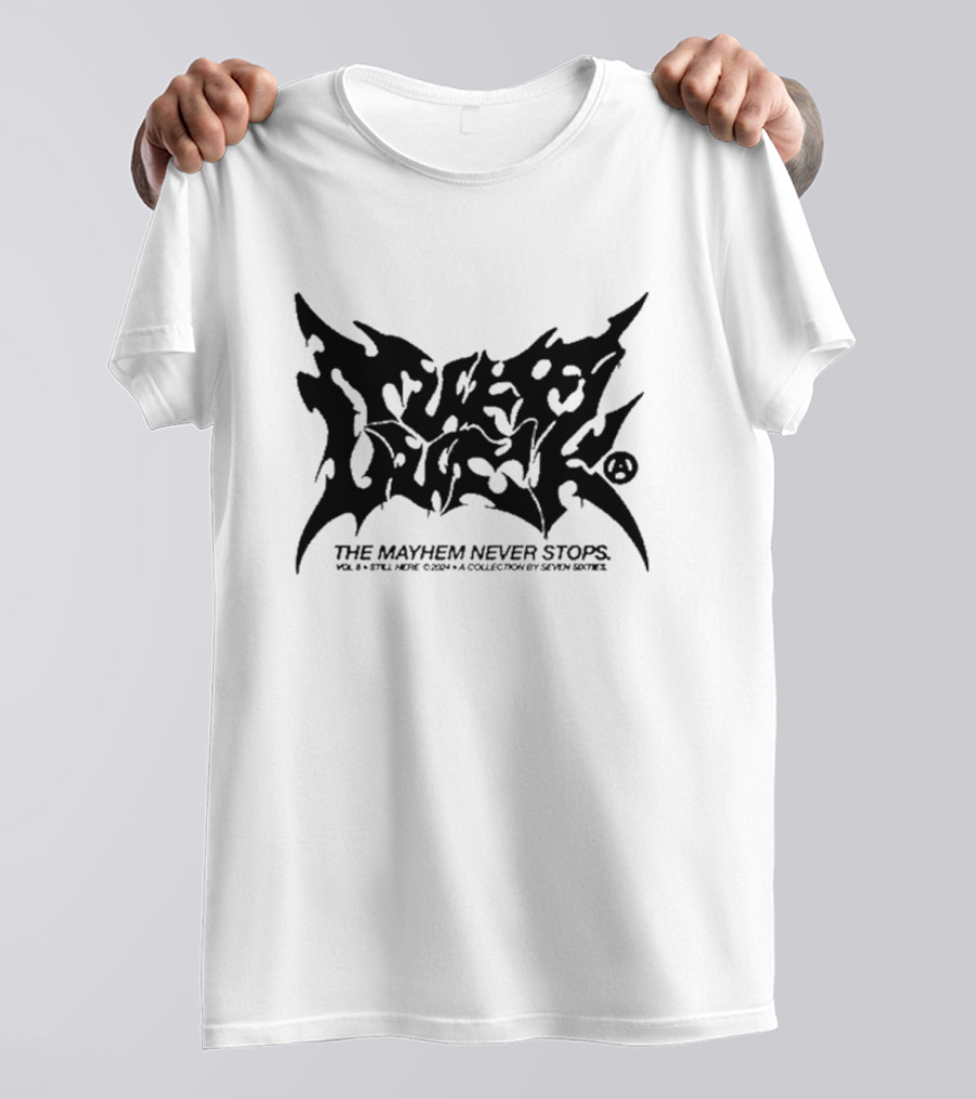 Tuff Luck Vol 8 The Mayhem Never Stops Collection By Seven Stories T-Shirt