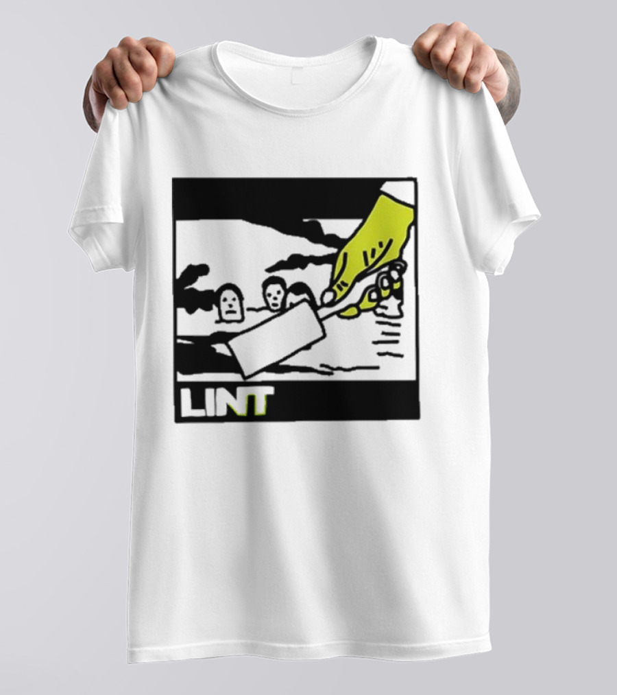 Slint Spiderland Album Cover Art Black Hand Image T-Shirt