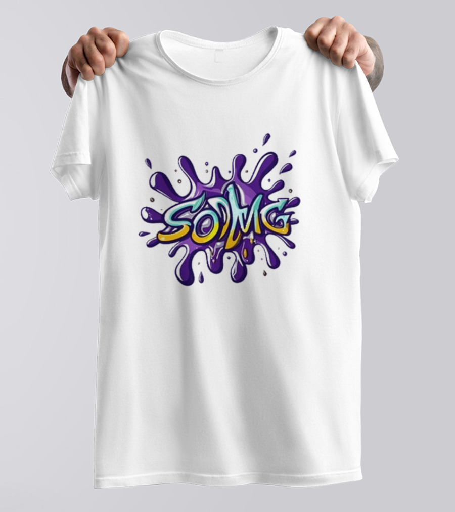 Soulja Boy Sodmg Splash Drip Graffiti T-Shirt