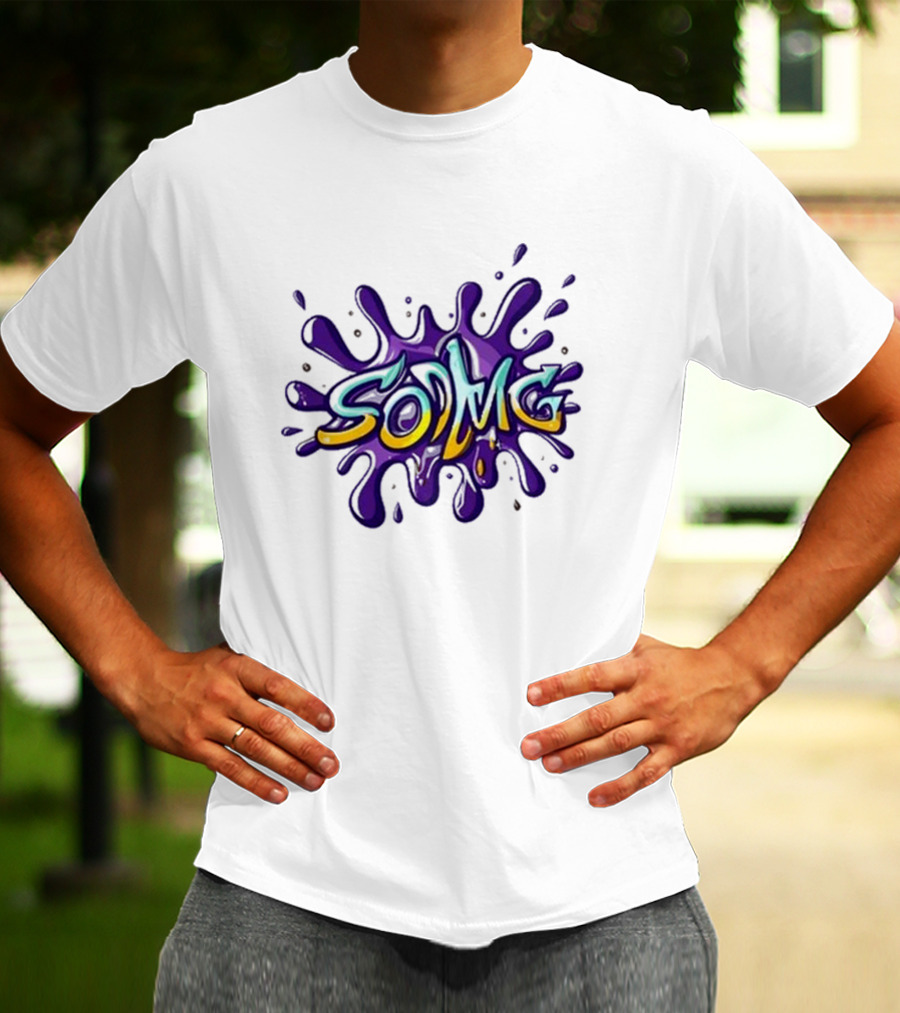 Soulja Boy Sodmg Splash Drip Graffiti T-Shirt