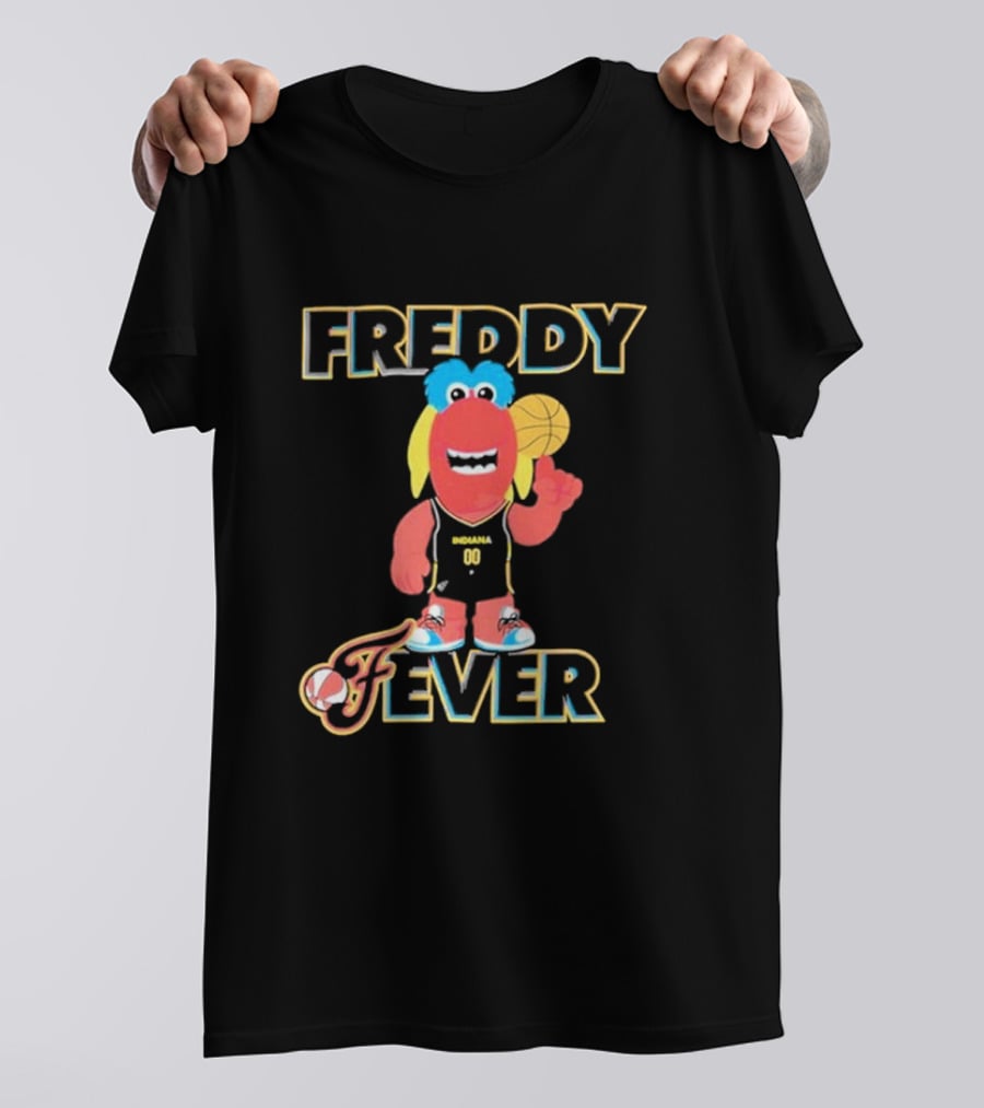 Freddy Fever Indiana Fever Basketball Mascot T-Shirt