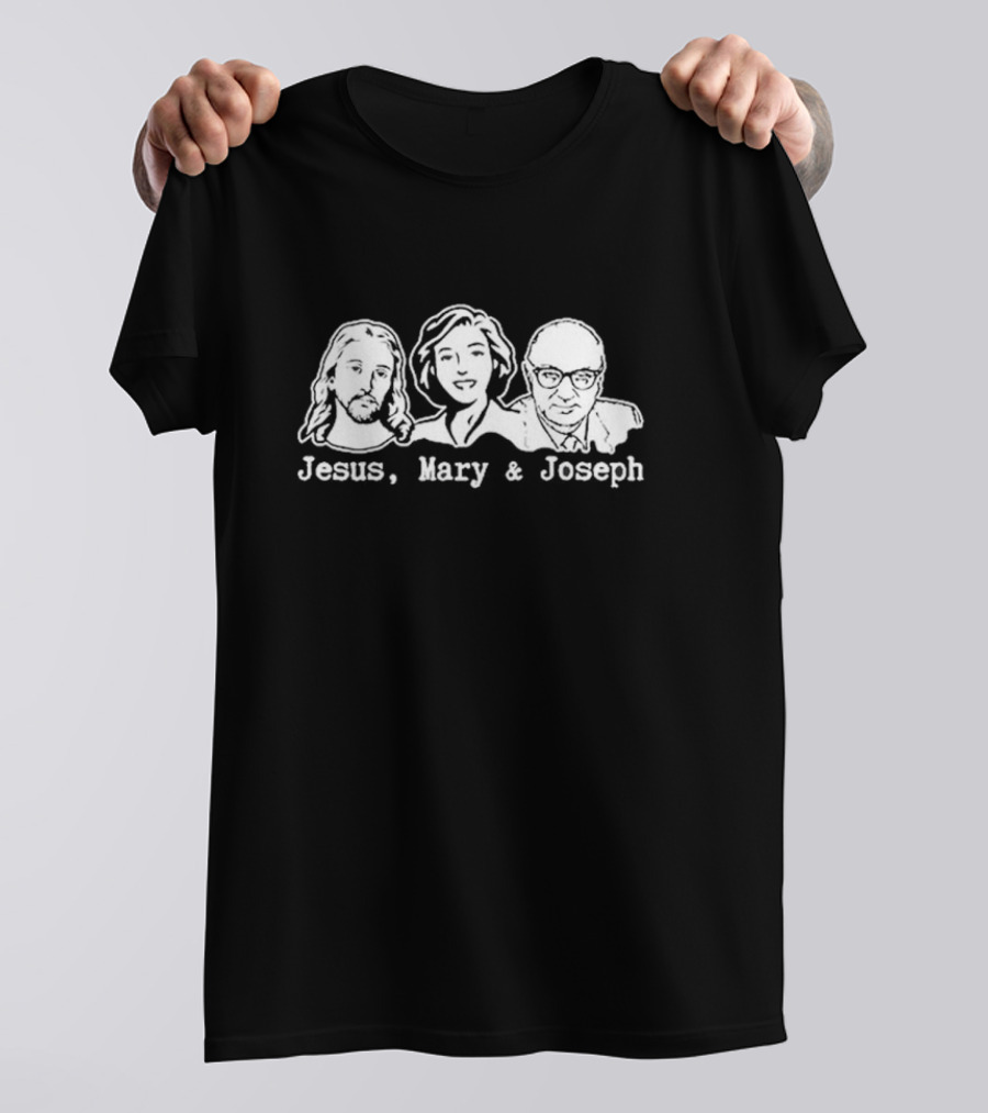 Jesus Mary And Joseph Trio T-Shirt