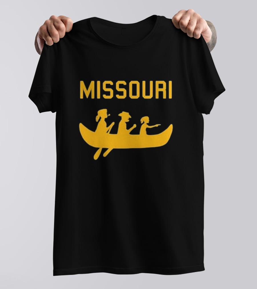 Missouri Logboat Brewing Family Canoe Adventure T-Shirt