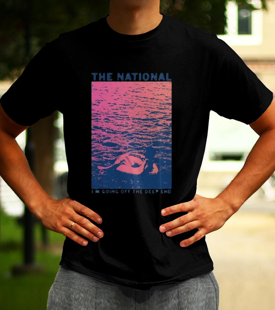 The National I'm Going Off The Deep End Vintage Swimmer T-Shirt