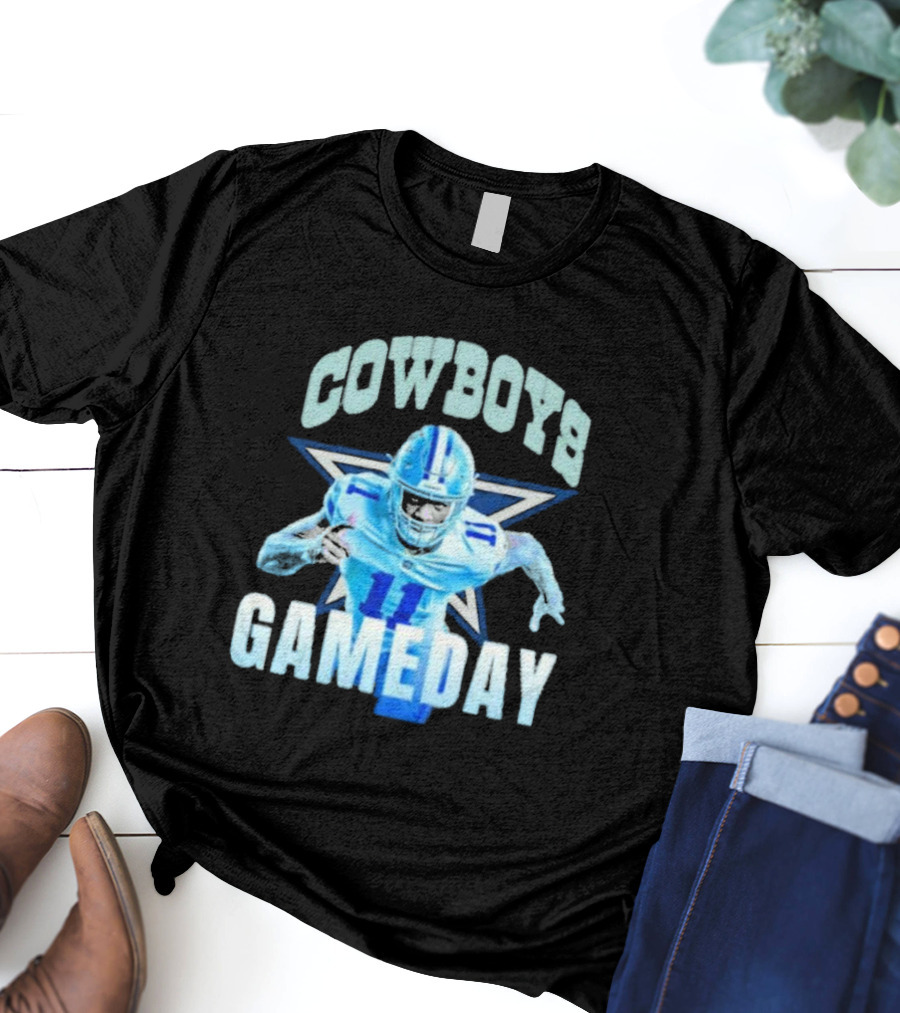 Micah Parsons Cowboys Gameday Star Athlete 11 T-Shirt