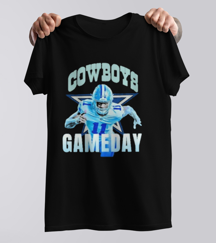 Micah Parsons Cowboys Gameday Star Athlete 11 T-Shirt