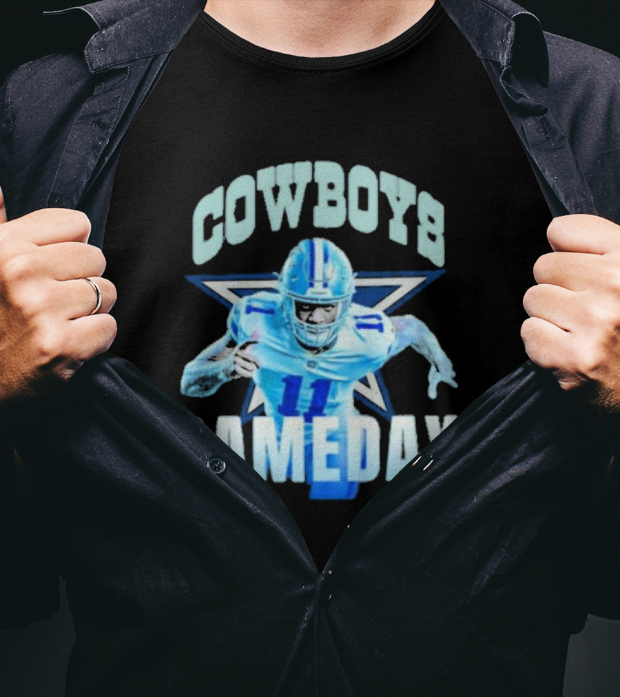 Micah Parsons Cowboys Gameday Star Athlete 11 T-Shirt