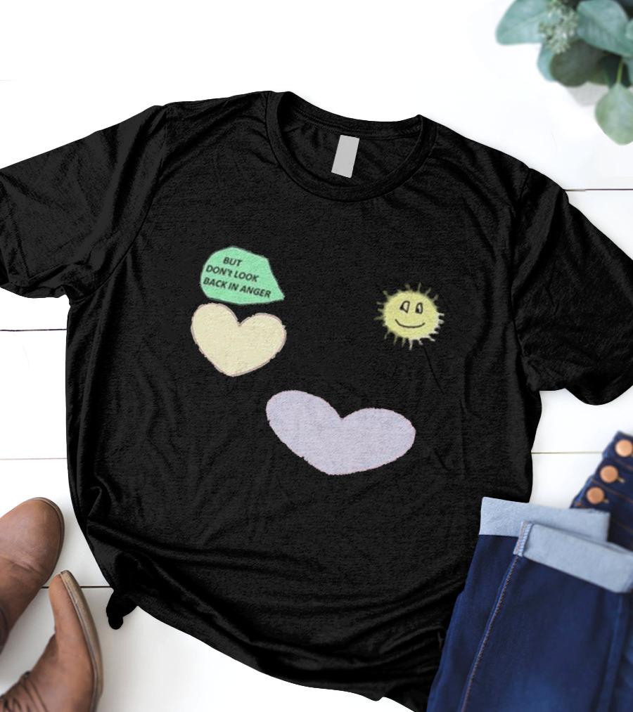 But Don't Look Back In Anger My Soul Slides Away I Heard You Say T-Shirt