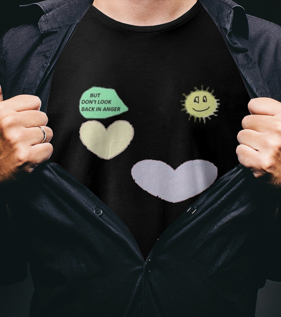 But Don't Look Back In Anger My Soul Slides Away I Heard You Say T-Shirt