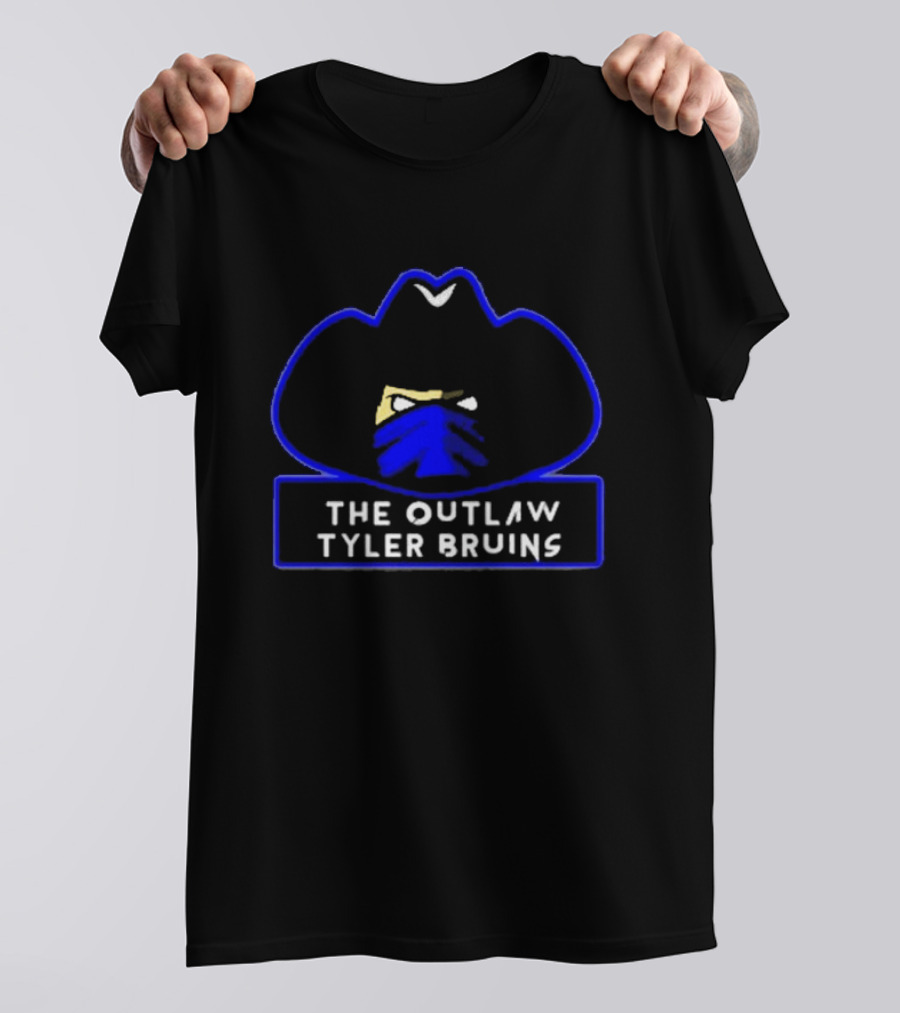 The Outlaw Tyler Bruins Cowboy Mask T-Shirt