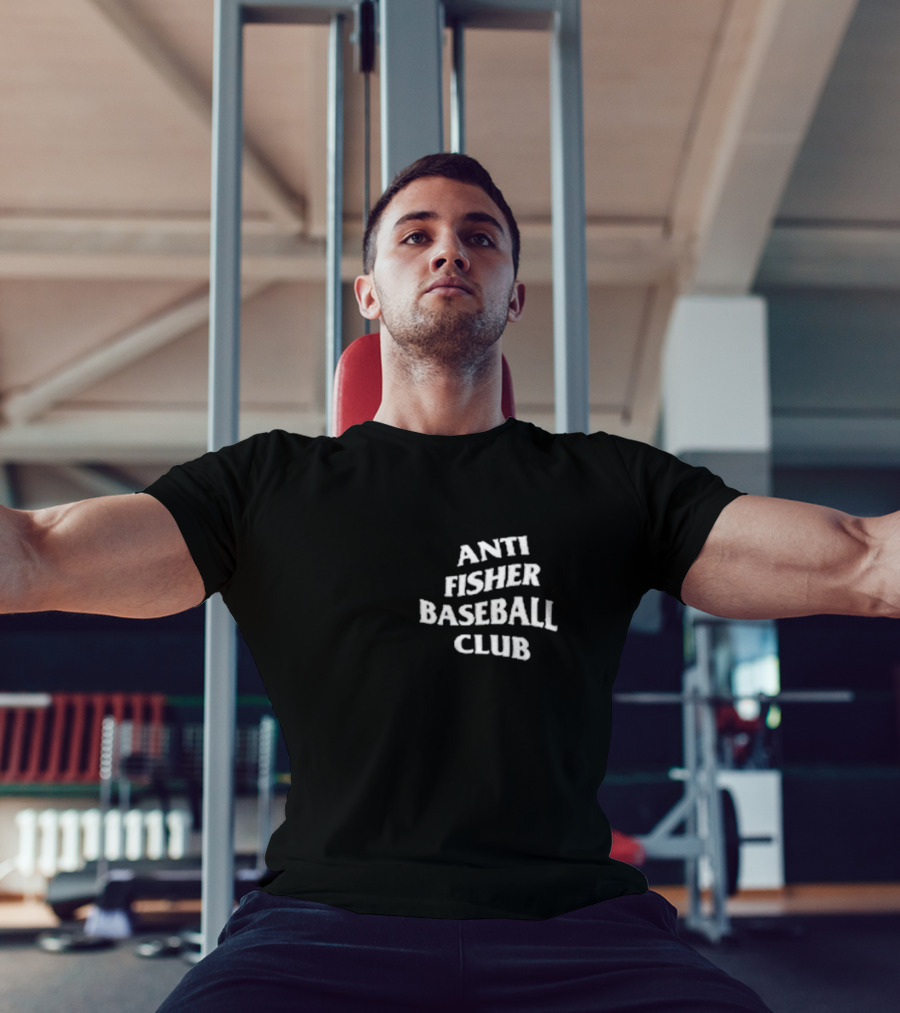 Anti Fisher Baseball Club Aesthetic Trend T-Shirt