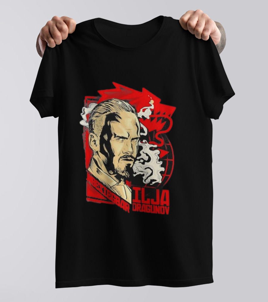 Ilja Dragunov Unbesiegbar Red Dragon T-Shirt