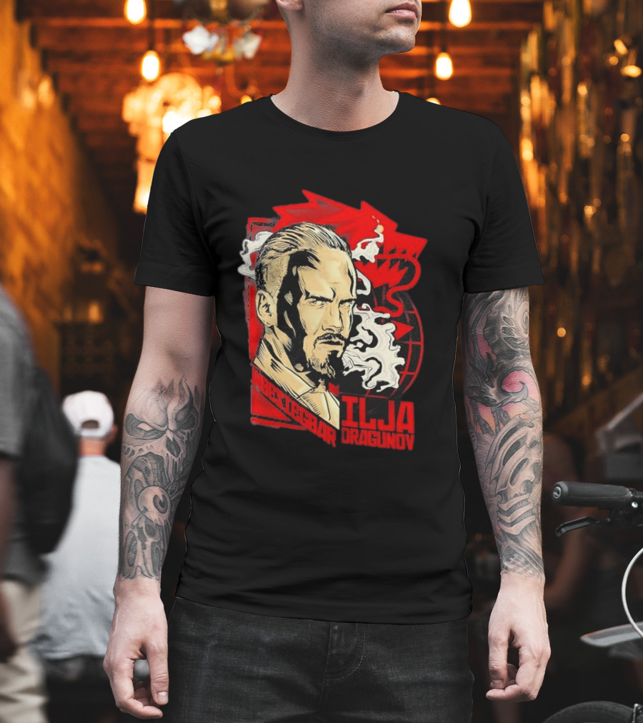 Ilja Dragunov Unbesiegbar Red Dragon T-Shirt