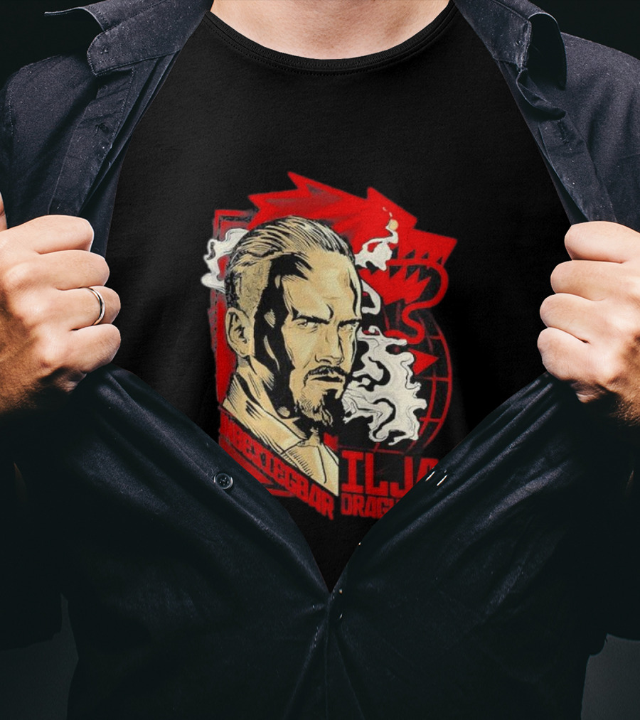 Ilja Dragunov Unbesiegbar Red Dragon T-Shirt