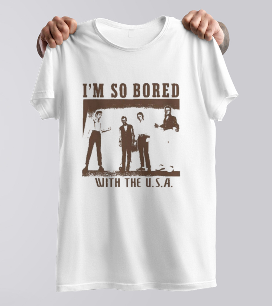 I'm So Bored With The USA Lowlvl Band T-Shirt