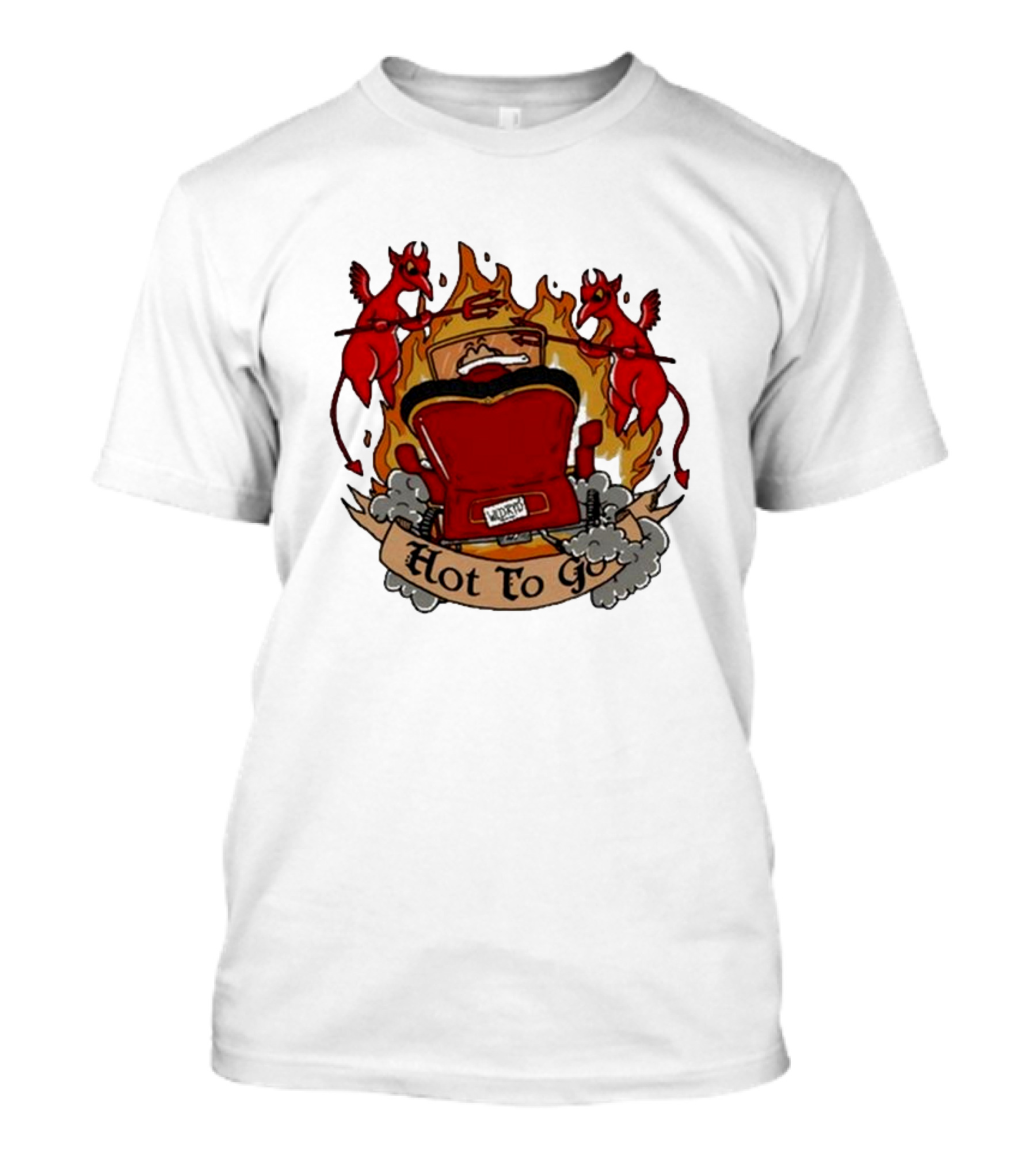 Hot To Go Flames Racing Devils Ryan L Wldryd T-Shirt