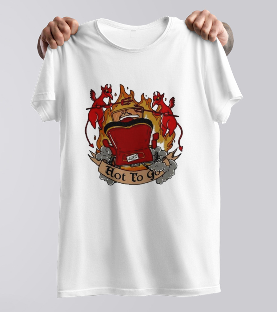 Hot To Go Flames Racing Devils Ryan L Wldryd T-Shirt