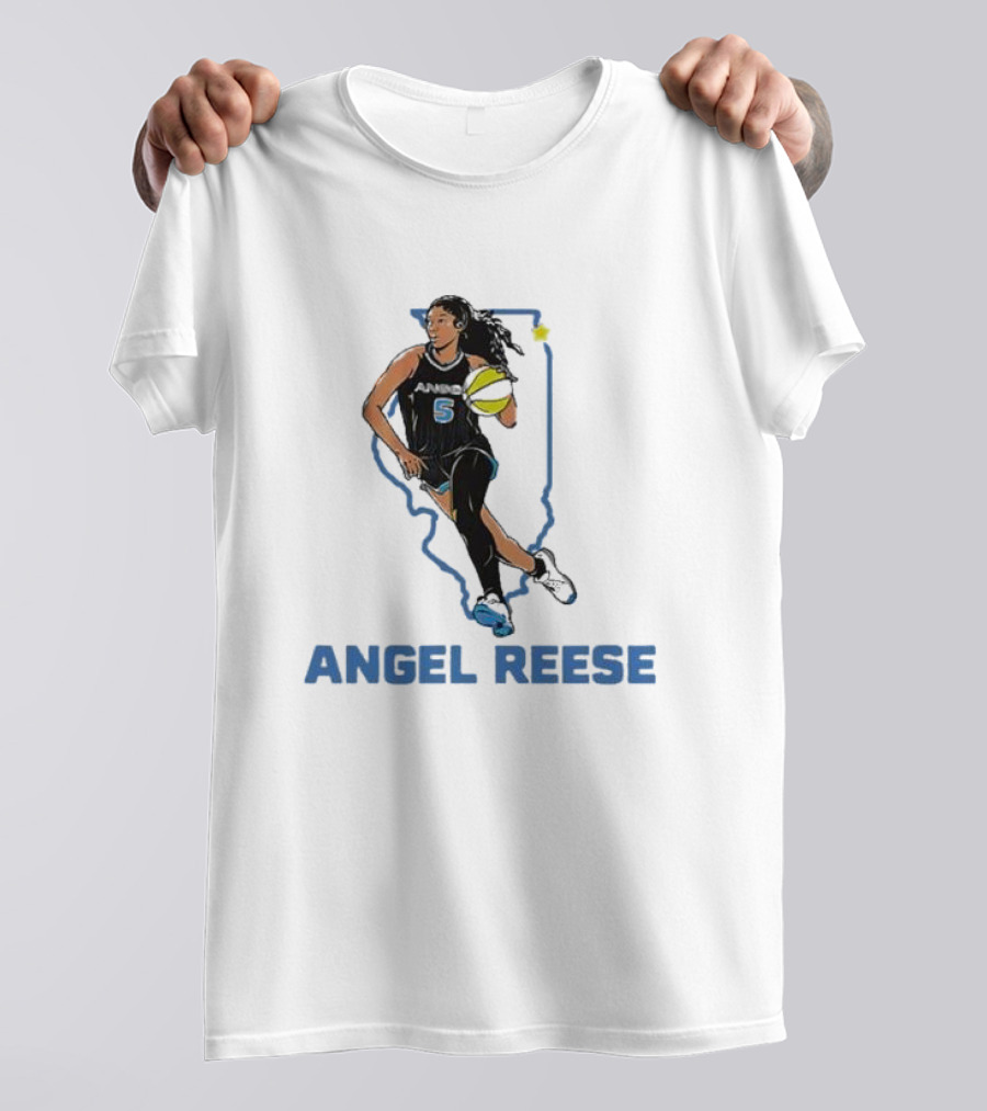 Angel Reese Most Double-doubles By A Rookie In WNBA History 5 T-Shirt