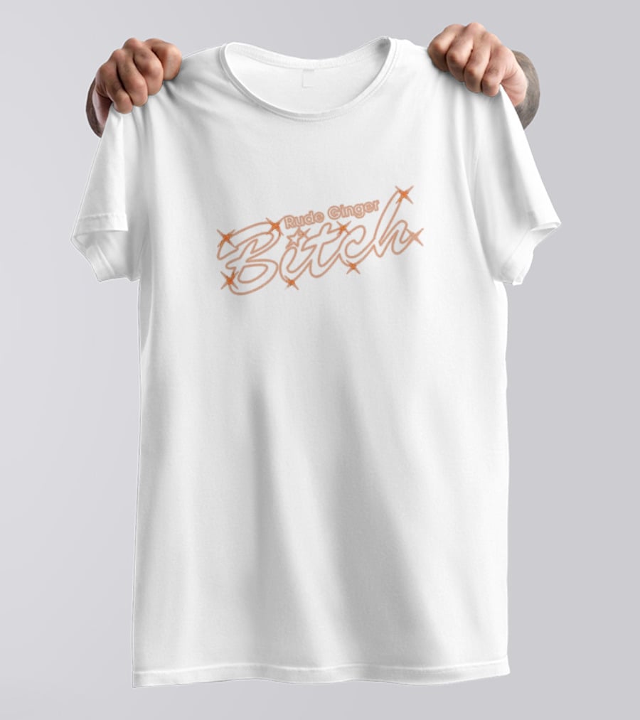 Girlsaloud Rude Ginger Bitch T-Shirt