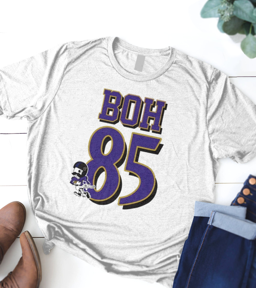 BOH 85 Game Day Football Player T-Shirt