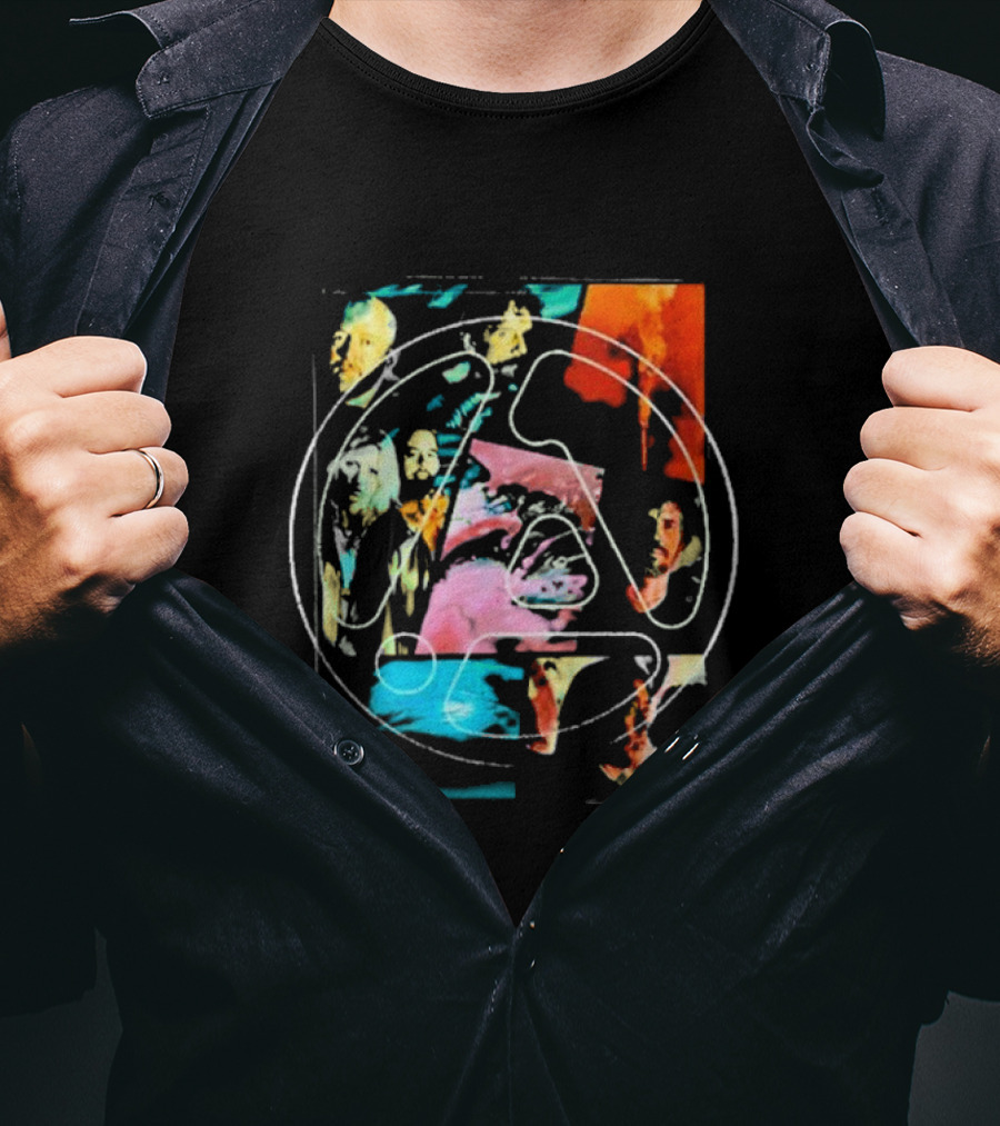 Linkin Park From Zero Photo Collage Black Concert Aesthetic T-Shirt