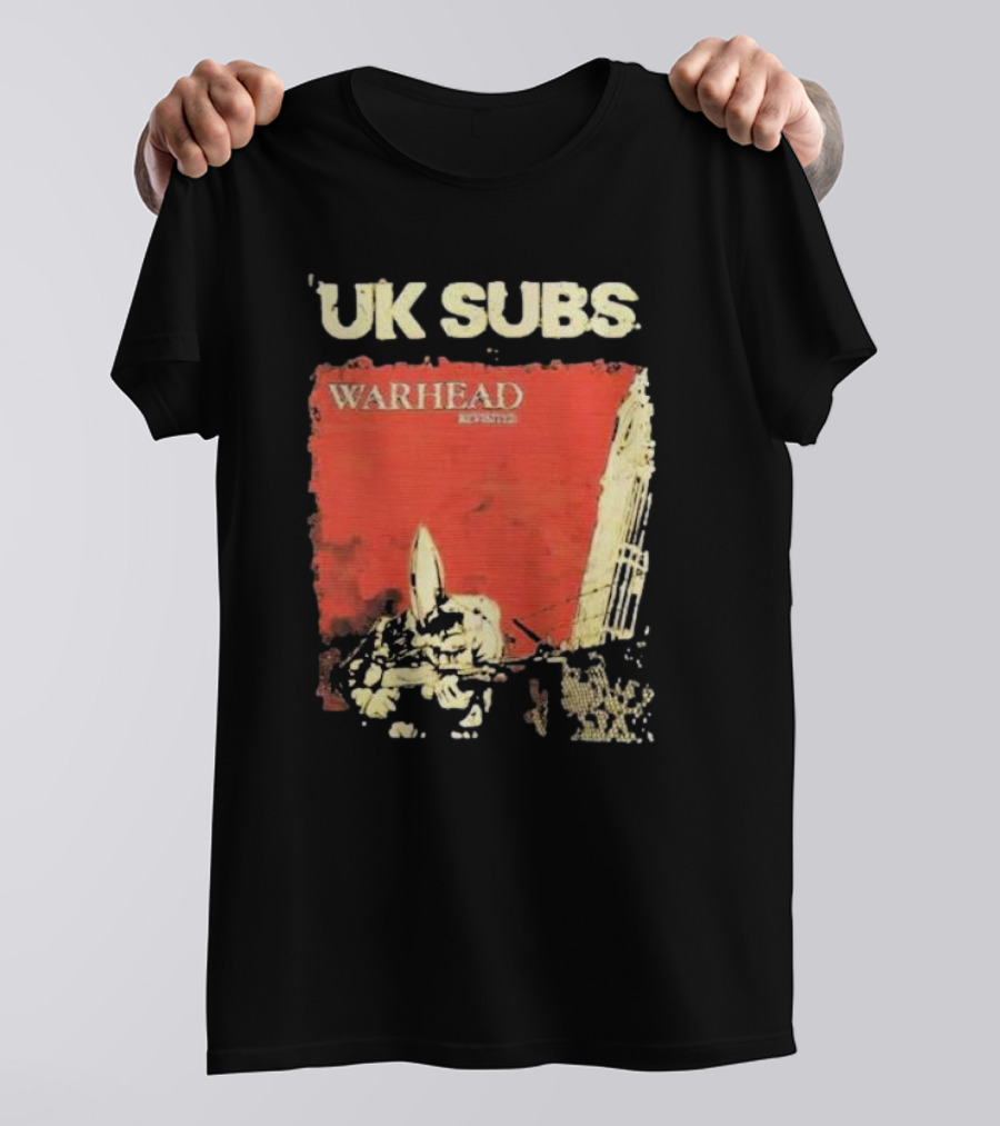 UK Subs Warhead Revisited Rocket T-Shirt