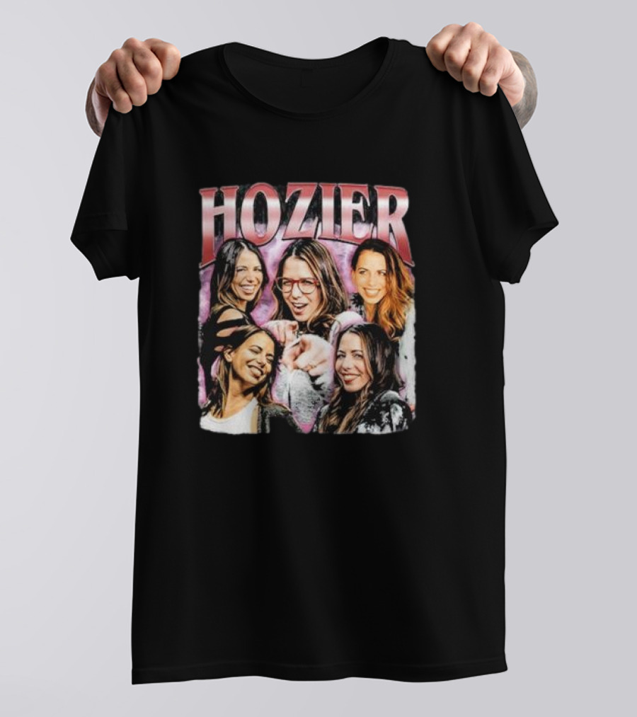 Hozier Melodyprints Laura Smiling Women Collage T-Shirt