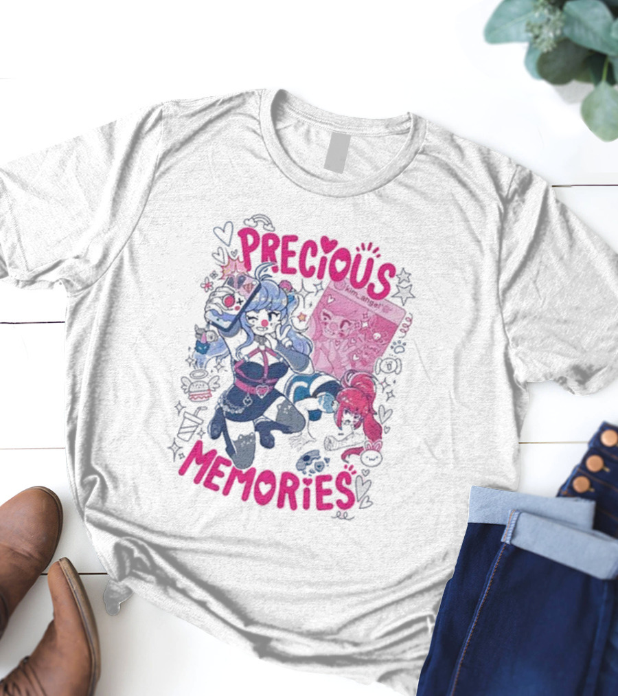 Precious Memories Kim_angel Anime Gaming Aesthetic T-Shirt