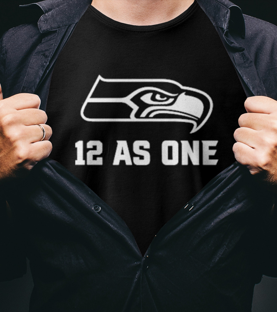 Seattle Seahawks 12 As One T-Shirt