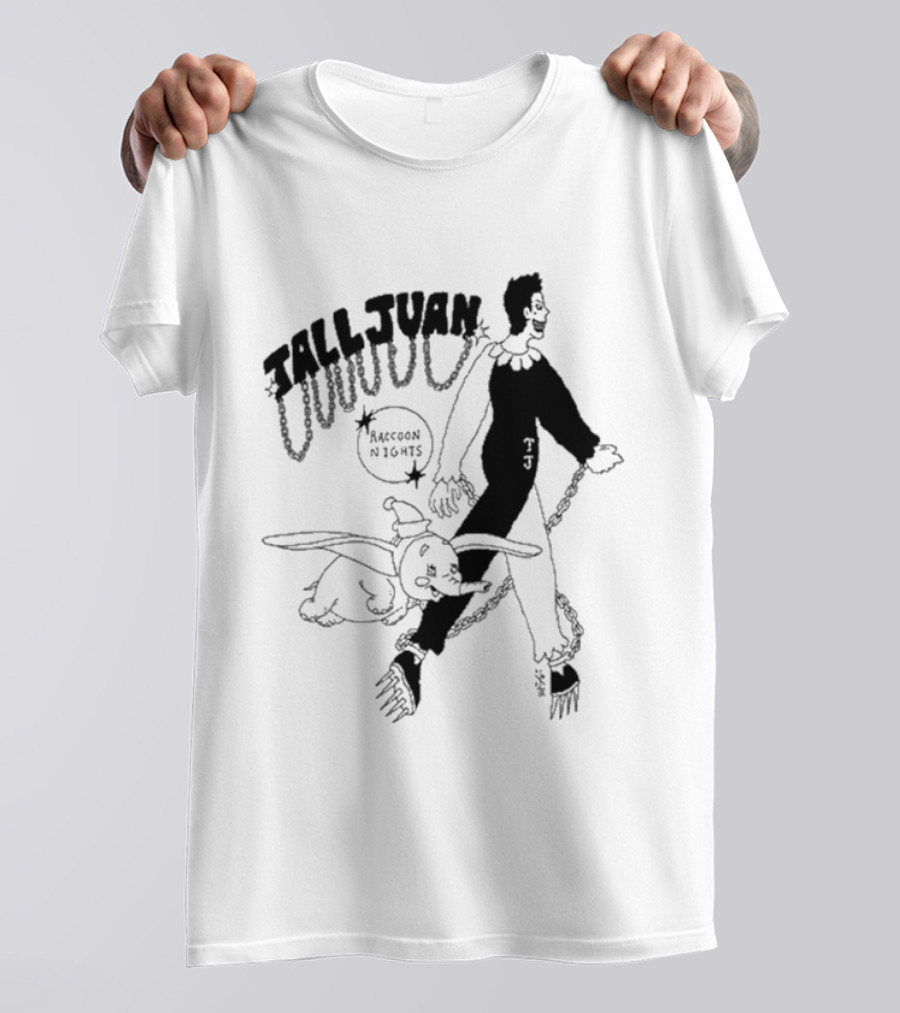 Tall Juan Raccoon Nights With Dumbo Character T-Shirt