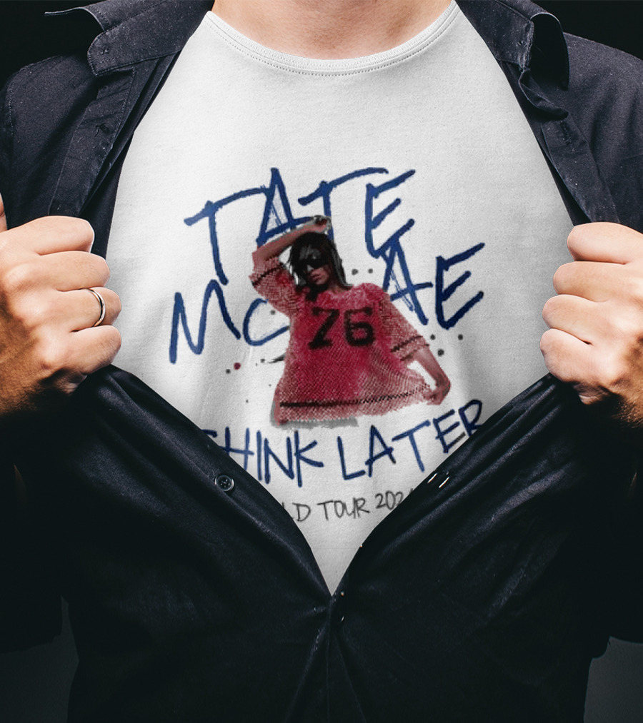 Tate McRae Think Later World Tour T-Shirt