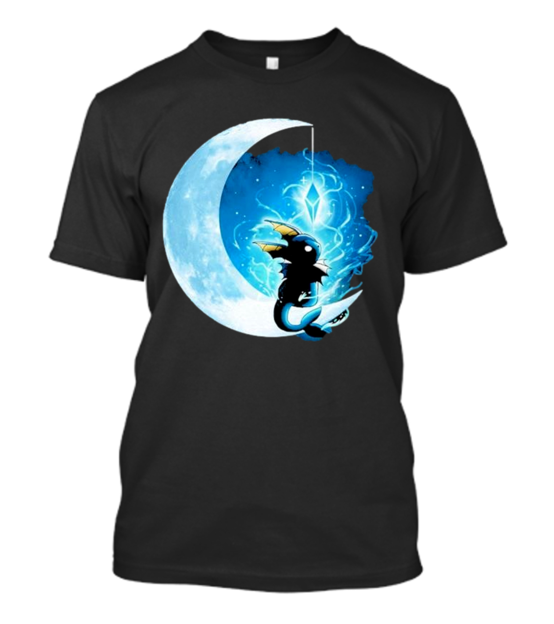 Water Stone Moon Dragon Vallina84 T-Shirt