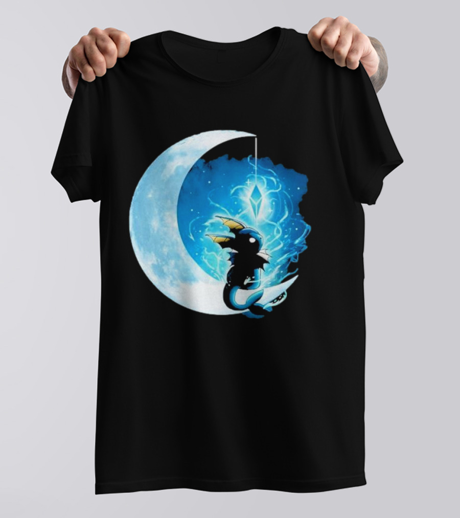Water Stone Moon Dragon Vallina84 T-Shirt