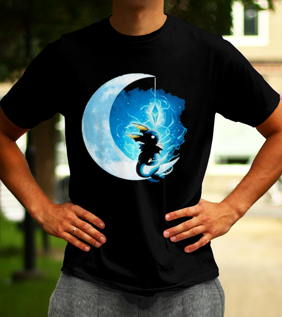 Water Stone Moon Dragon Vallina84 T-Shirt