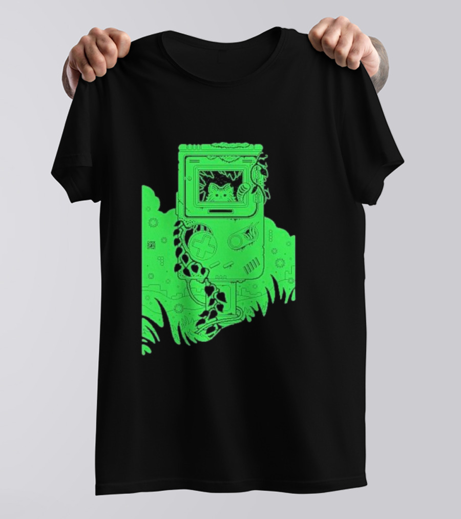 Abandoned Glow Retro Creature Drew Wise T-Shirt