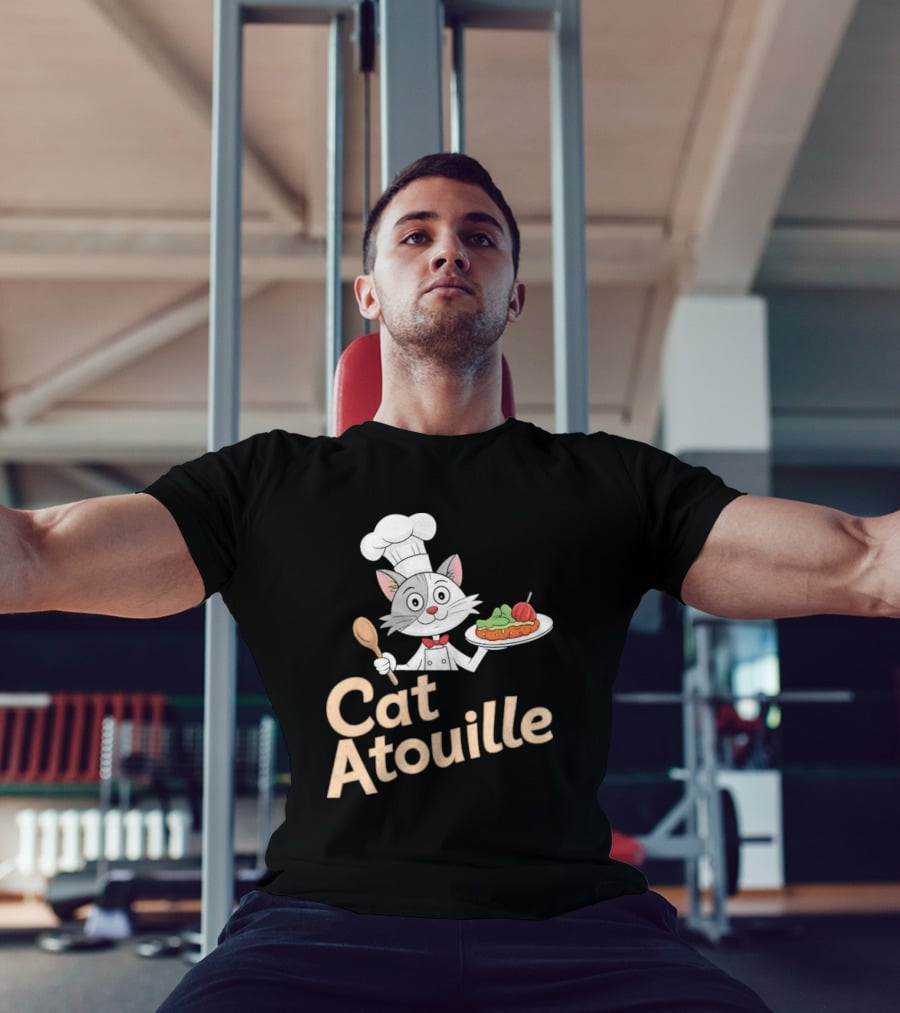 Cat Atouille Chef Cat With Ratatouille T-Shirt